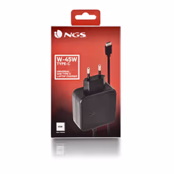 NGS ﻿﻿W-45W TYPEC Ordinateur portable, Smartphone, Tablette Noir Secteur Intérieure - Vue supplémentaire 5