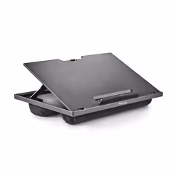 NGS LAPNEST, 39,6 cm (15.6"), Noir, Plastique, 376 mm, 283 mm, 55 mm