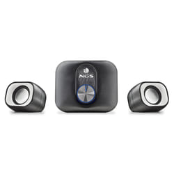 NGS COMET 2.1 set d'enceintes 11 W Universel Noir, Blanc 2.1 canaux 2-voies 3 W