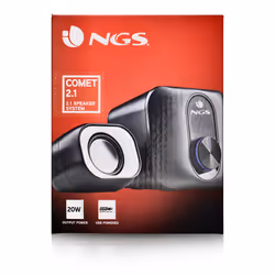 NGS COMET 2.1 set d'enceintes 11 W Universel Noir, Blanc 2.1 canaux 2-voies 3 W - Vue supplémentaire 5
