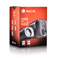 NGS COMET 2.1 set d'enceintes 11 W Universel Noir, Blanc 2.1 canaux 2-voies 3 W - Vue supplémentaire 6