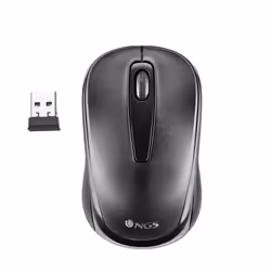 NGS EASY GAMMA, Ambidextre, Optique, RF sans fil, 1200 DPI, Noir