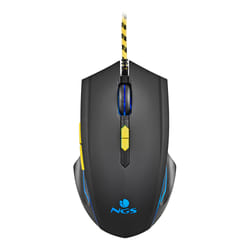 NGS GMX-123 souris Ambidextre USB Type-A Optique 3200 DPI