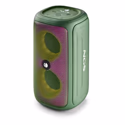 NGS ROLLER BEAST, 32 W, Sans fil, 10 m, USB Type-A, USB Type-C, Enceinte portable stéréo, Vert