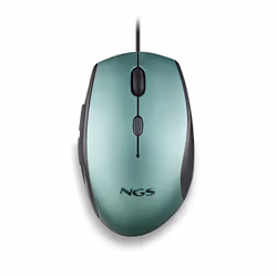NGS MOTH ICE, Droitier, Optique, USB Type-A, 1600 DPI, Bleu