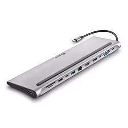 NGS WONDER DOCK 12 Avec fil USB 3.2 Gen 1 (3.1 Gen 1) Type-C Argent