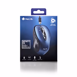 NGS INFINITY RB souris Ambidextre RF sans fil + Bluetooth Optique 3200 DPI - Vue supplémentaire 8