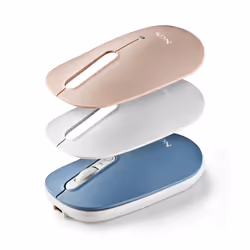 NGS SHELL RB, Ambidextre, Optique, RF sans fil + Bluetooth, 1600 DPI, Multicolore