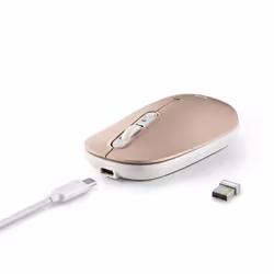 NGS SHELL RB souris Ambidextre RF sans fil + Bluetooth Optique 1600 DPI