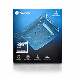 NGS ROLLER FURIA 1 Enceinte portable stéréo Bleu 7 W - Vue supplémentaire 4