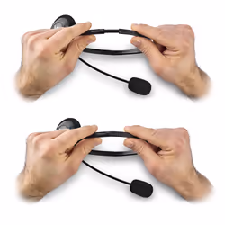 NGS MS103 MAX Casque Avec fil Arceau Noir - Vue supplémentaire 4
