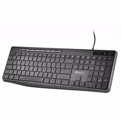 NGS SPECTRA FR clavier maison/bureau USB AZERTY Français Noir - Vue supplémentaire 2