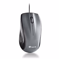 NGS MUSK, Ambidextre, Laser, USB Type-A, 1200 DPI, Gris