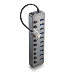 NGS IHUB 10 USB 3.2 Gen 1 (3.1 Gen 1) Type-A 5000 Mbit/s Noir