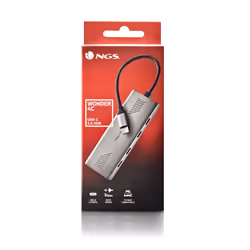 NGS WONDER4-C USB Type-C 5000 Mbit/s Argent - Vue supplémentaire 4