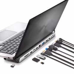 NGS WONDERDOCK 12 PRO USB Type-C Argent