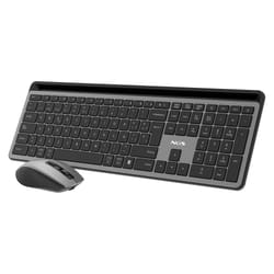 NGS ECLIPSE clavier Souris incluse maison/bureau RF sans fil + Bluetooth QWERTY Anglais Gris