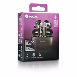 NGS ARTICA HUSH Casque Sans fil Bluetooth Noir - Vue supplémentaire 8
