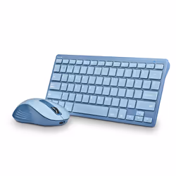 NGS FANTASY (QUERTY, ES) clavier Souris incluse Universel RF sans fil + Bluetooth QWERTY Espagnole Bleu