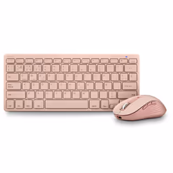 NGS FANTASY (AZERTY, FR) clavier Souris incluse Universel RF sans fil + Bluetooth Français Rose