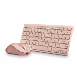 NGS FANTASY (AZERTY, FR) clavier Souris incluse Universel RF sans fil + Bluetooth Français Rose