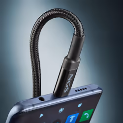 NGS KNOT 65W-2 câble USB USB 2.0 2 m USB C Noir - Vue supplémentaire 6
