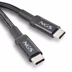 NGS KNOT 100W-2 câble USB USB 2.0 2 m USB C Noir