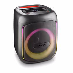 NGS WILD SWAG GO, 40 W, 80 W, Avec fil &sans fil, Orateur du parti, Noir, LED