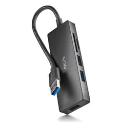 NGS IHUB READER USB 3.2 Gen 1 (3.1 Gen 1) Type-A 5000 Mbit/s Noir