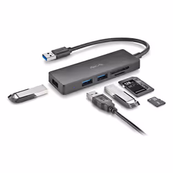 NGS IHUB READER USB 3.2 Gen 1 (3.1 Gen 1) Type-A 5000 Mbit/s Noir
