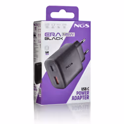 NGS ERA 45W BLACK Universel Noir Secteur Charge rapide Intérieure - Vue supplémentaire 2