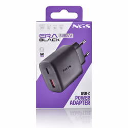 NGS ERA 45W BLACK Universel Noir Secteur Charge rapide Intérieure - Vue supplémentaire 3