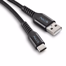 NGS KNOT-AC câble USB USB 2.0 2 m USB A USB C Noir - Vue supplémentaire 2