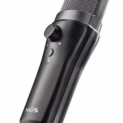 NGS MS120 USB Noir Microphone pour podcast - Vue supplémentaire 4