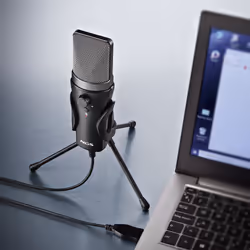 NGS MS120 USB Noir Microphone pour podcast - Vue supplémentaire 5