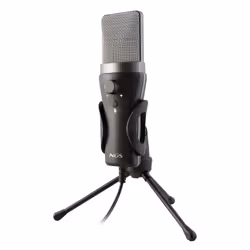 NGS MS120 USB Noir Microphone pour podcast - Vue supplémentaire 6