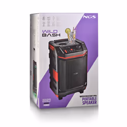 NGS WILD BASH Enceinte portable stéréo Noir 50 W - Vue supplémentaire 4