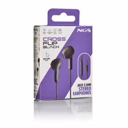 NGS CROSS FLIP Casque Avec fil Ecouteurs Appels/Musique Noir - Vue supplémentaire 6