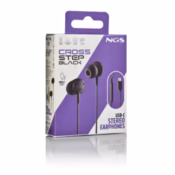 NGS CROSS STEP Casque Avec fil Ecouteurs Appels/Musique USB Type-C Noir - Vue supplémentaire 6
