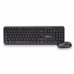 NGS HARMONY KIT (QUERTY, ES) clavier Souris incluse Universel RF sans fil QWERTY Espagnole Noir - Vue supplémentaire 2