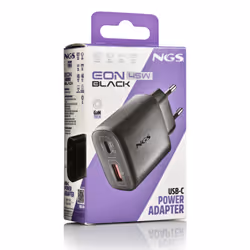 NGS EON 45W BLACK Universel Noir Secteur Charge rapide Intérieure - Vue supplémentaire 7