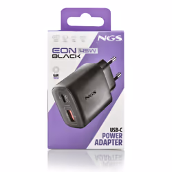 NGS EON 45W BLACK Universel Noir Secteur Charge rapide Intérieure - Vue supplémentaire 8