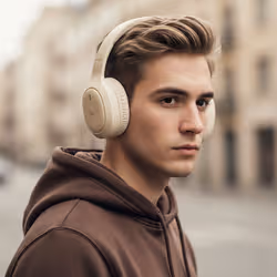 NGS Artica Tempest Beige Casque Avec fil &sans fil Arceau Appels/Musique USB Type-C Bluetooth - Vue supplémentaire 5