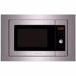 Edesa EMW-2020-I X, Intégré, Micro-onde simple, 20 L, 700 W, Boutons, Rotatif, Acier inoxydable