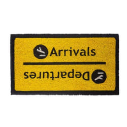 Paillasson - FISURA - Arrivées/Départs - Coco - Antidérapant PVC - 70x40 cm