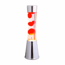 Fisura - Lampe à poser en métal et verre Lave