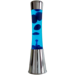 Fisura - Lampe à poser en métal et verre Lave