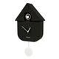 Horloge murale - FISURA - Coucou noir et blanc - 215 cm - Plastique ABS - Intérieur