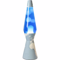 Fisura - Lampe à poser avec carte du monde Lave