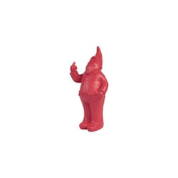 Tirelire originale gnome rouge. Tirelire amusante à offrir en cadeau. Dimensions : 27 x 13 x 8 cm. Matériau : Polyrésine - FISURA